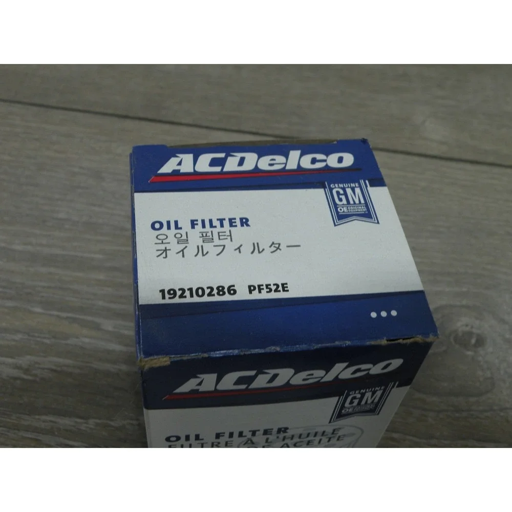 ACDelco Genuine GM Oil Filter 19210286 PF52E New‎